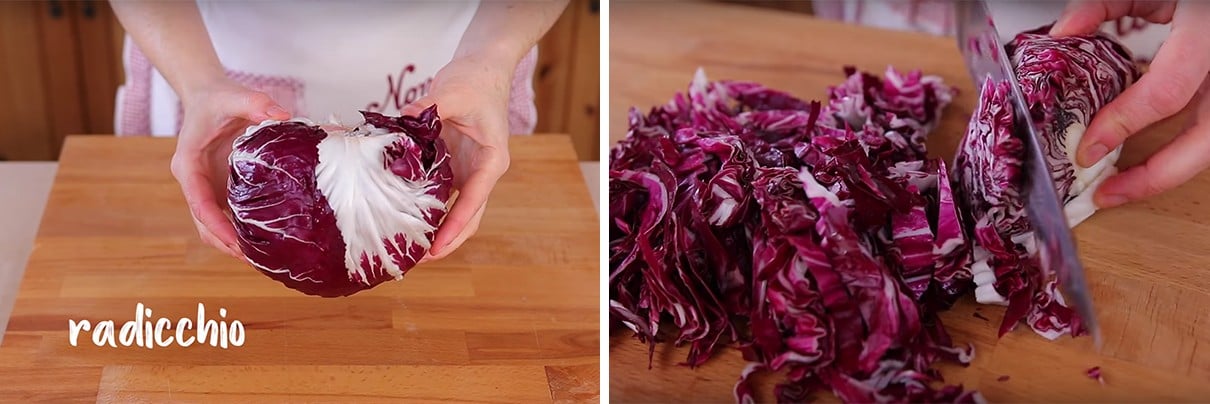 Insalata radicchio e mela ricetta facile - Step 1