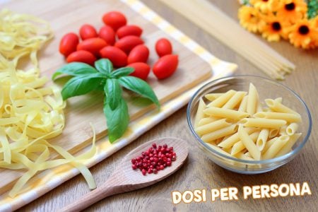 Come dosare gli alimenti per persona