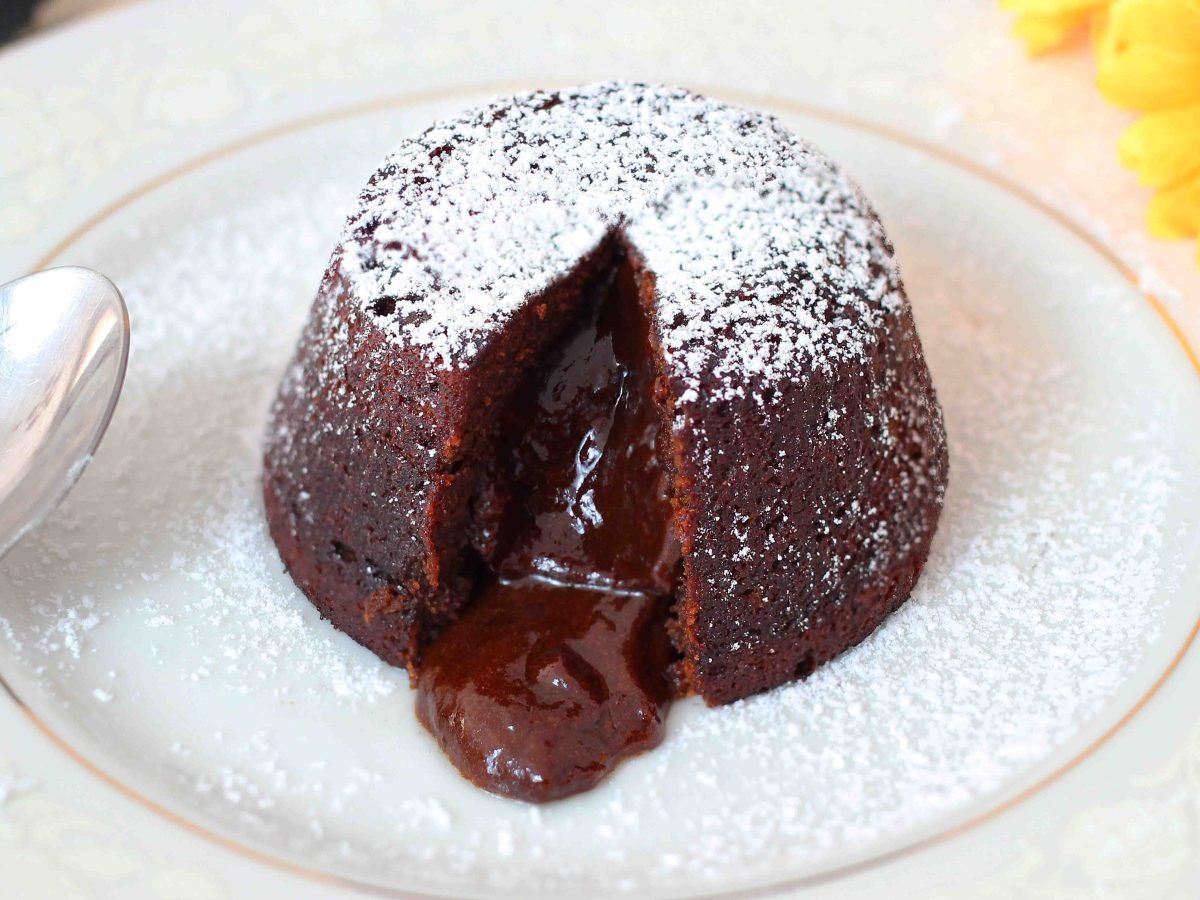 Tortino al cioccolato dal cuore morbido e caldo