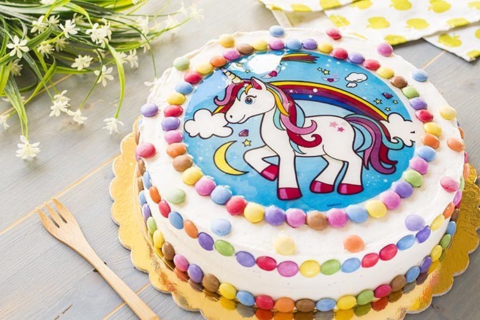 Cialda per torta di Minnie in ostia compleanno bambina decorazione