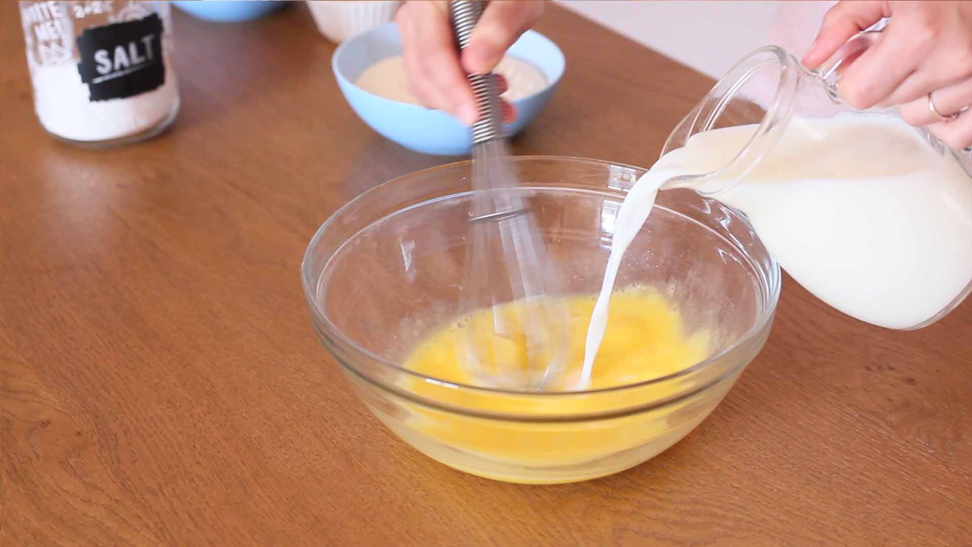 Crespelle con zucchine e ricotta - Step 1