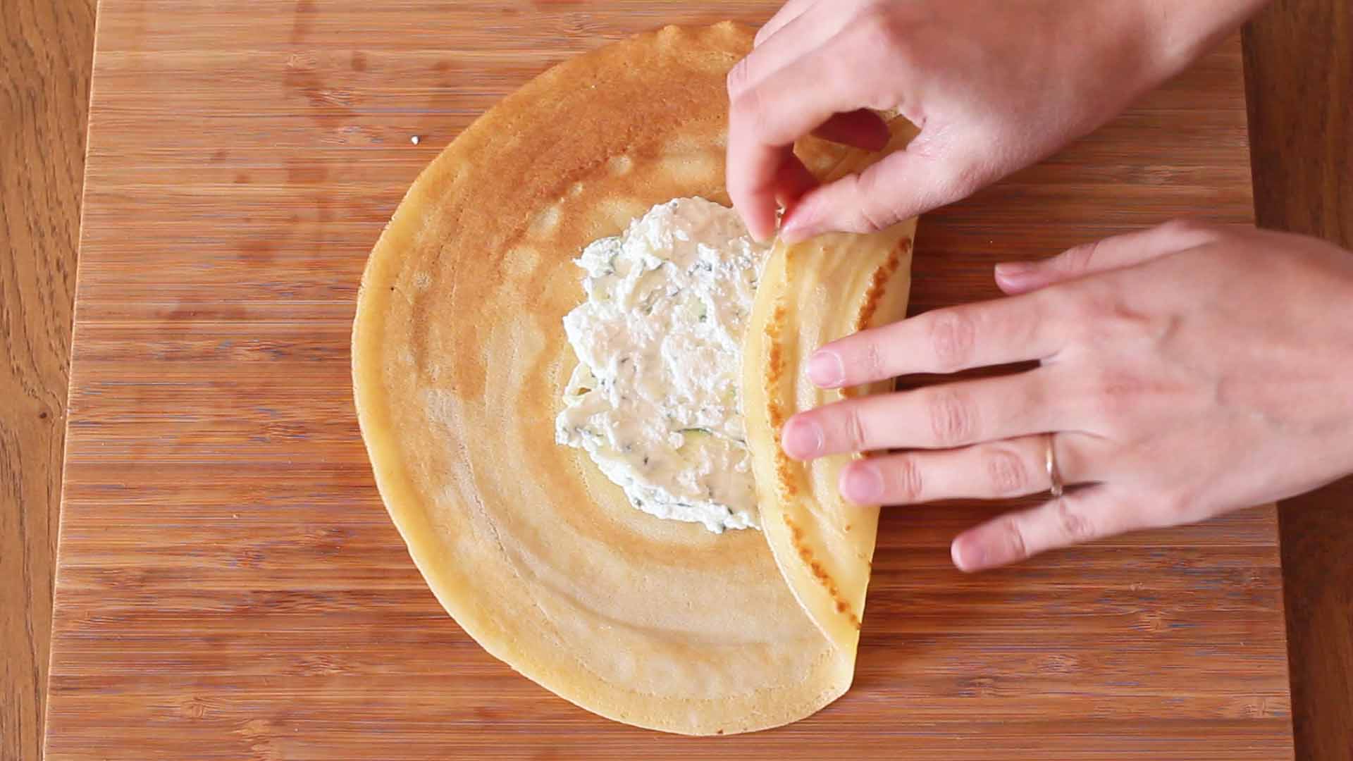 Crespelle con zucchine e ricotta - Step 5