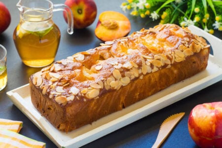 Plumcake alle pesche