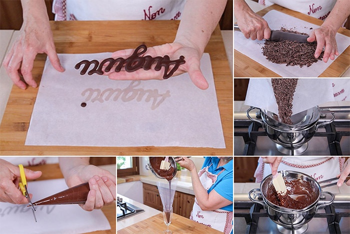 Come realizzare scritte di cioccolato perfette - Fatto in casa da Benedetta