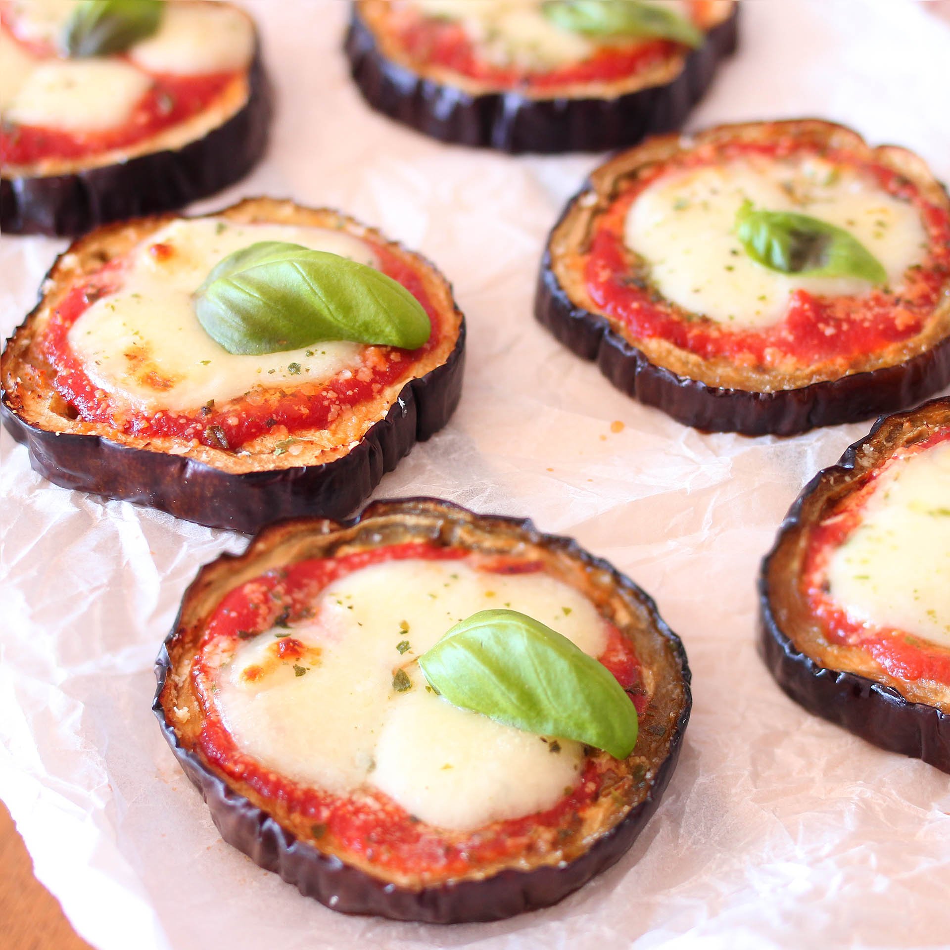 Pizzette di melanzane al forno - Step 3