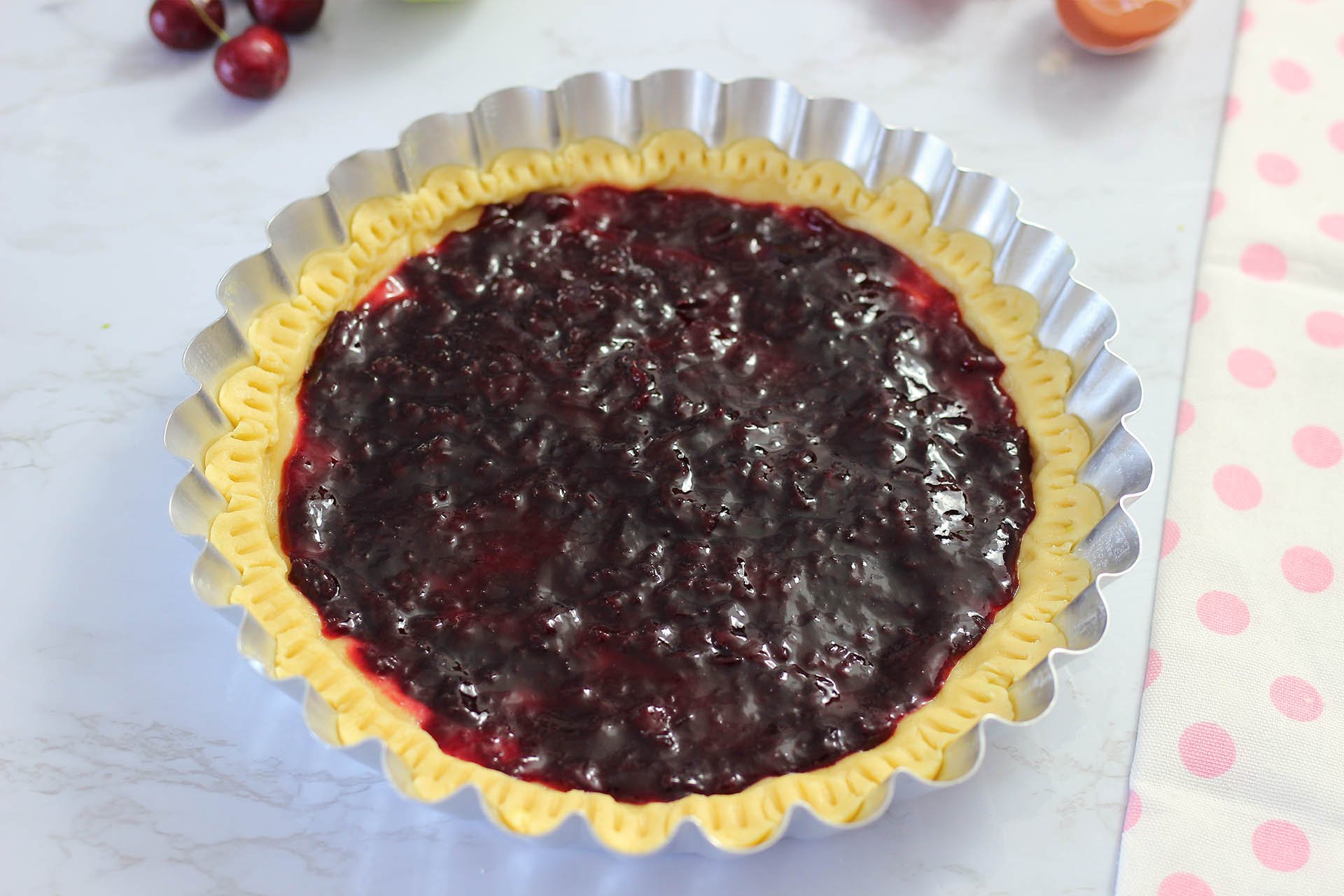 Crostata alla marmellata di ciliegie - Step 5