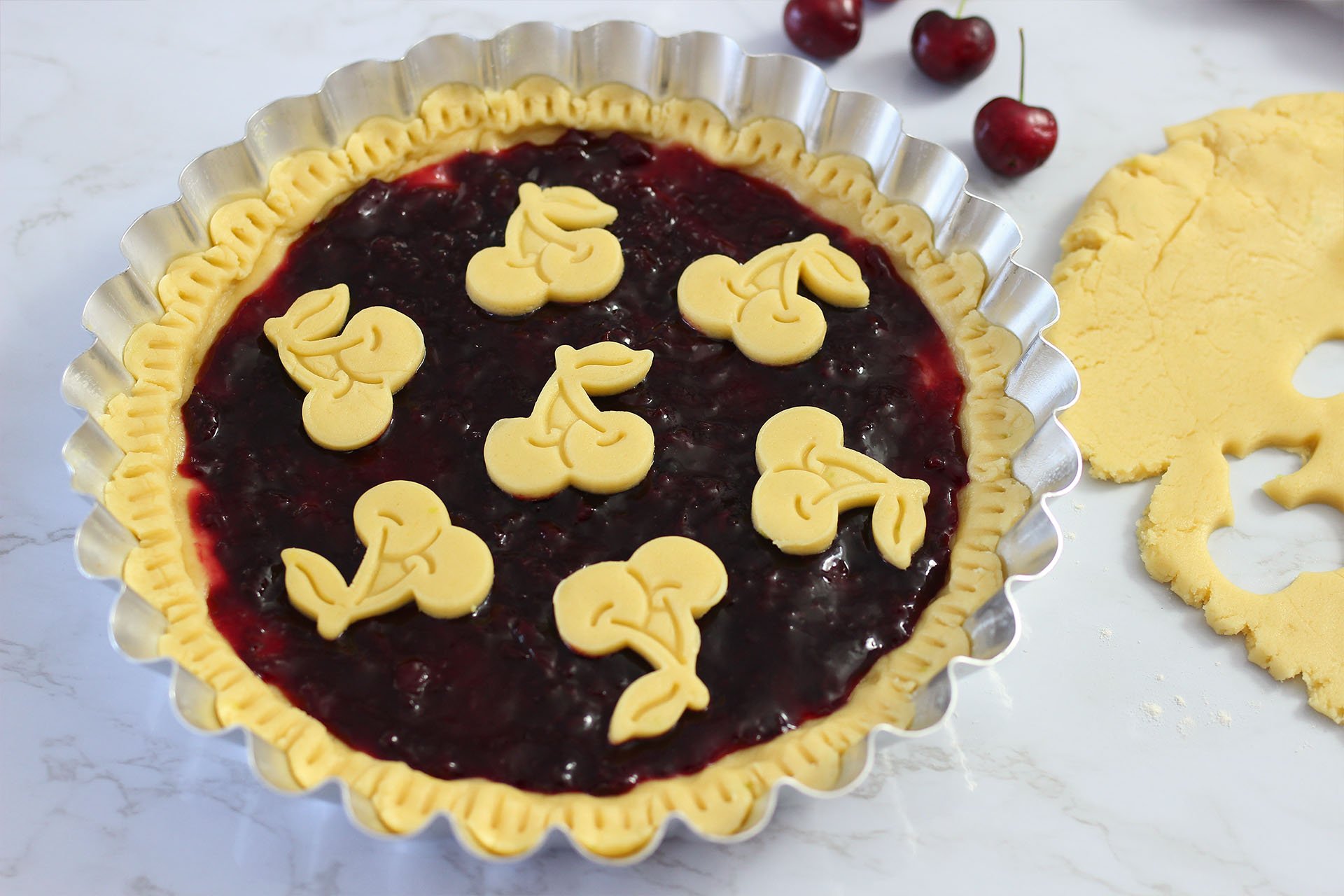 Crostata alla marmellata di ciliegie - Step 7