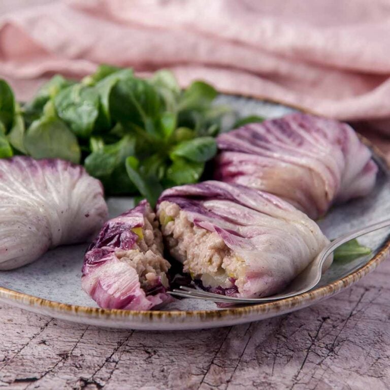 Involtini Di Radicchio - Ricetta Fatto In Casa Da Benedetta