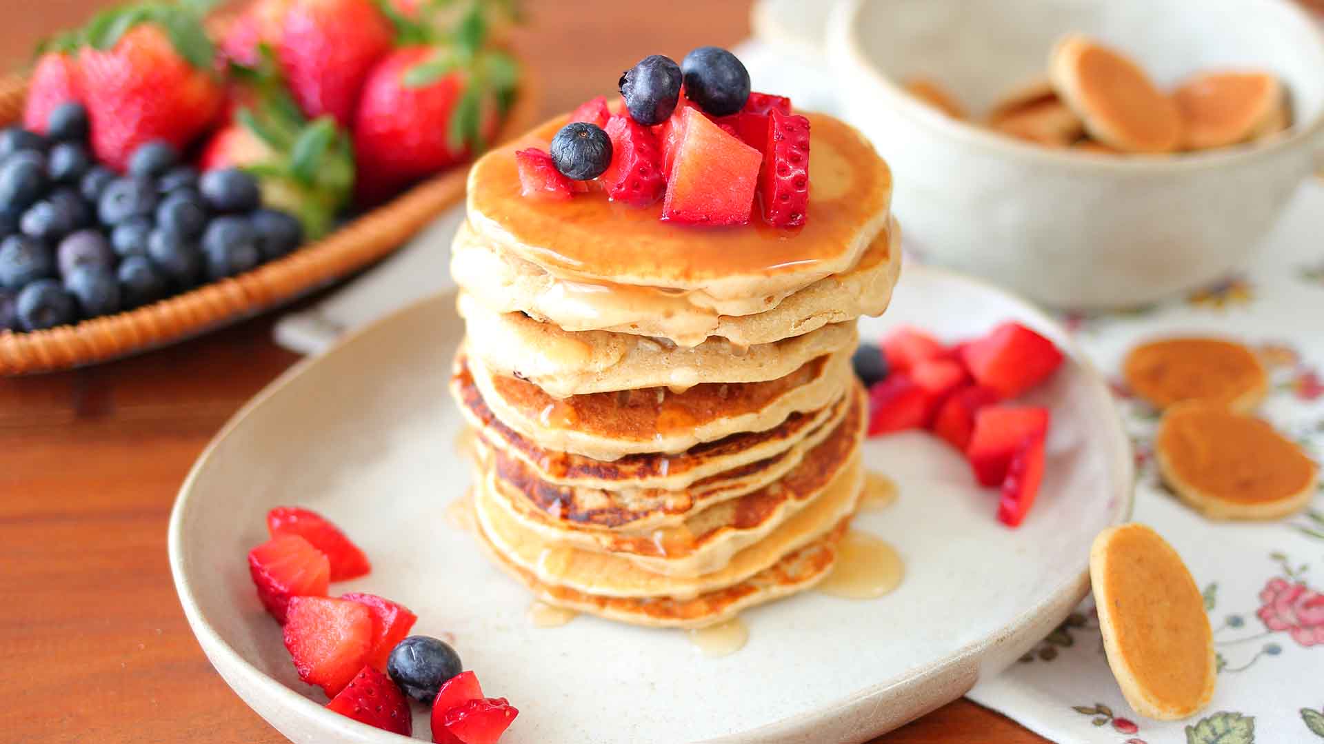 Pancake senza uova - Ricetta Fatto in casa da Benedetta