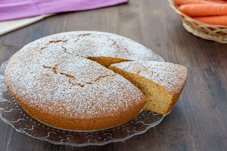 Torta di carote integrale