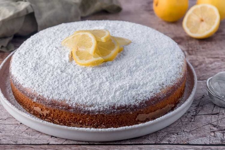 Torta soffice ricotta e limone