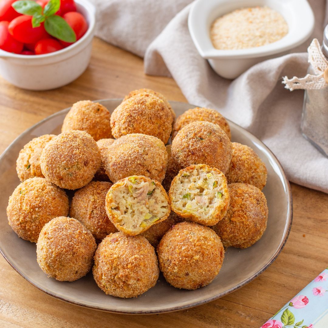 Polpette di tonno e zucchine in friggitrice ad aria - Step 14