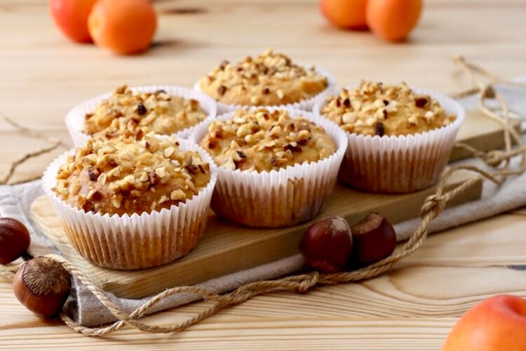 Muffin alle albicocche