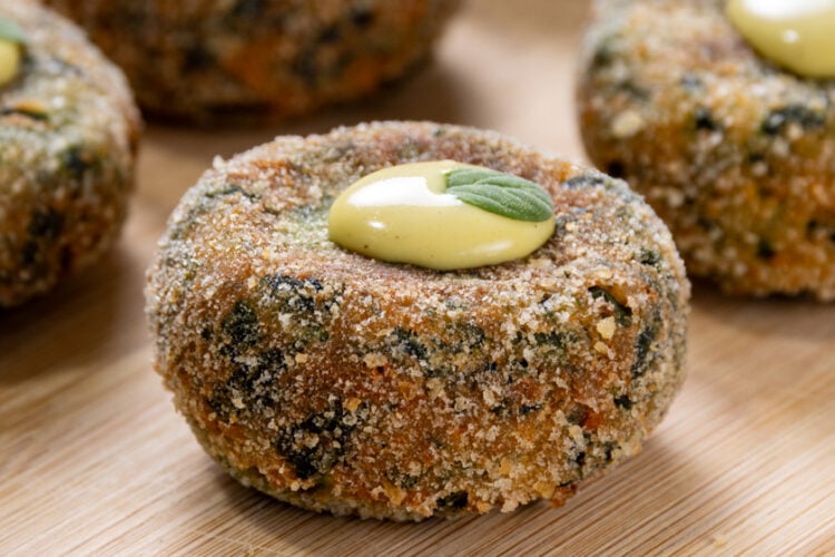 Polpette ricotta e spinaci