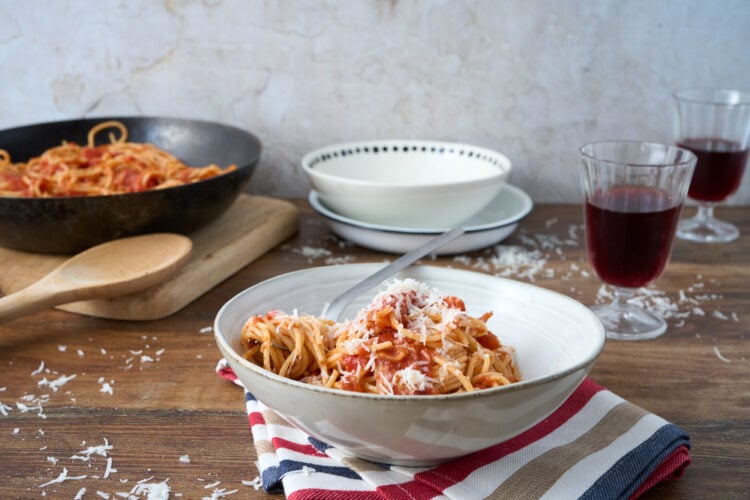 Spaghetti all'amatriciana