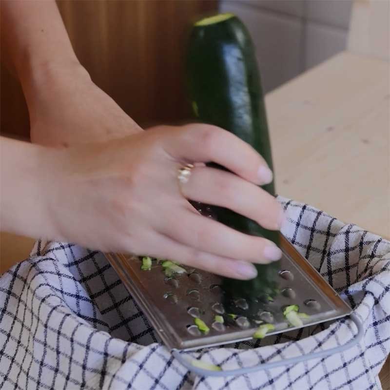 Plumcake zucchine e zafferano - Step 1