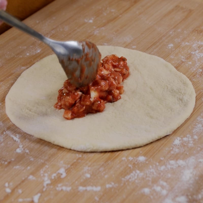 Panzerotti al forno - Step 12