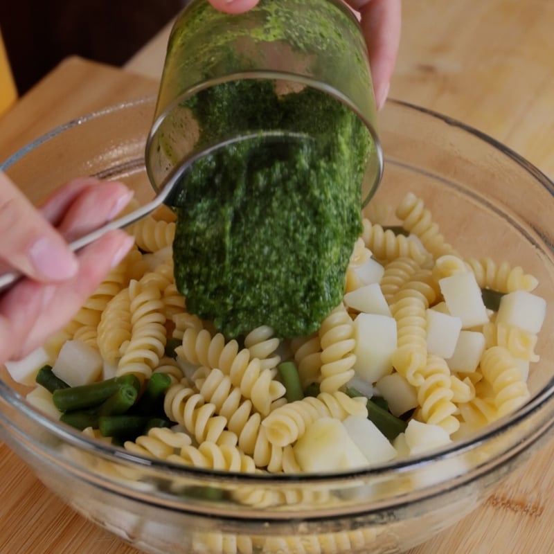 Pasta pesto patate e fagiolini - Step 7