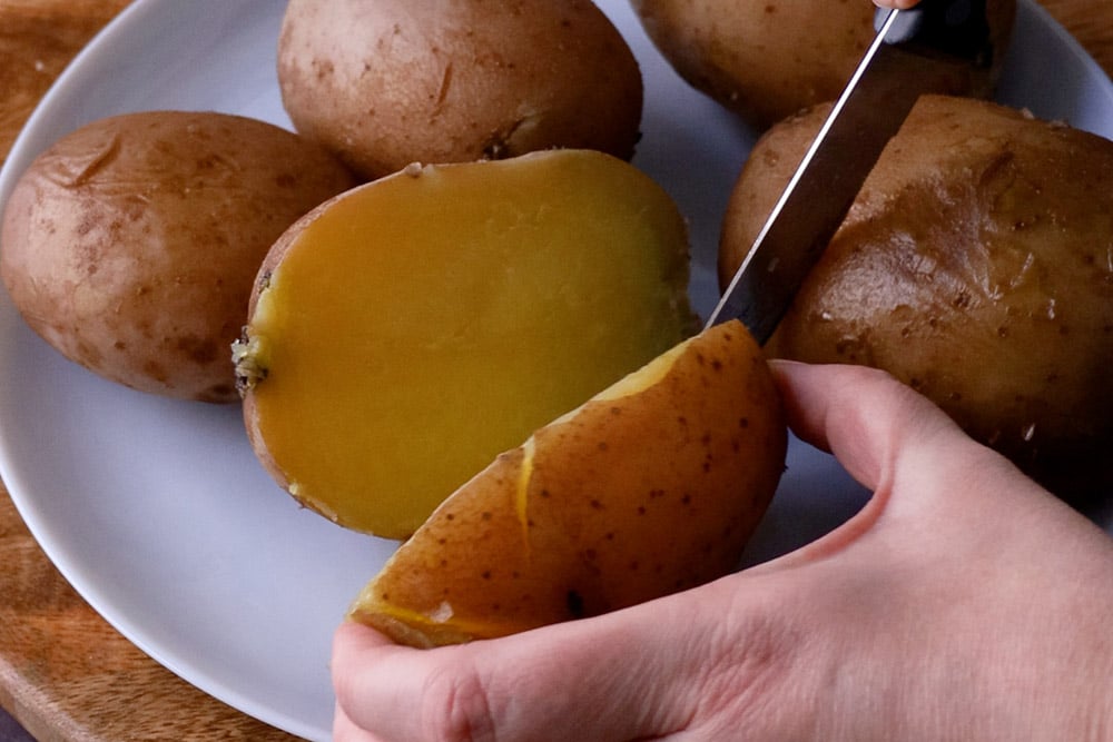 Patate ripiene al forno - Step 1