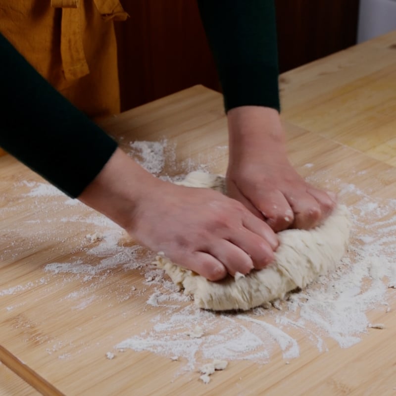 Focaccia di Recco - Step 2