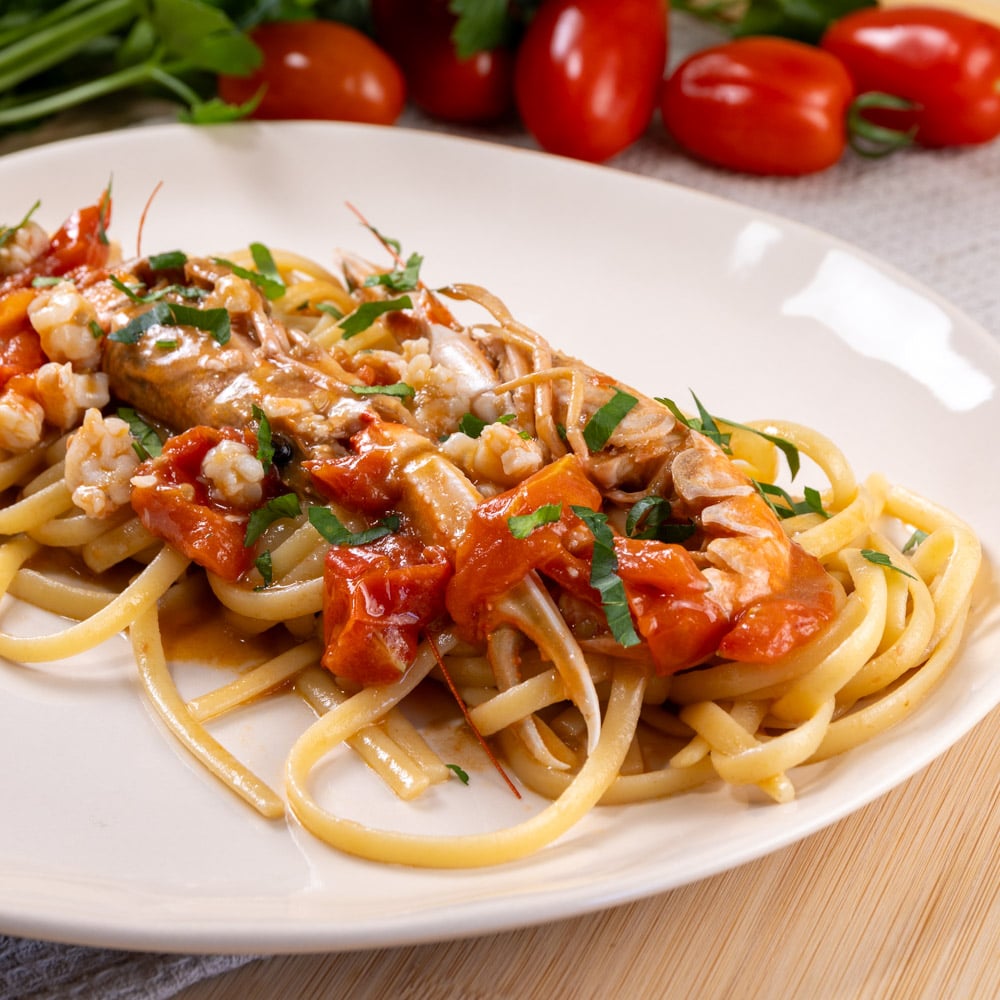 linguine agli scampi