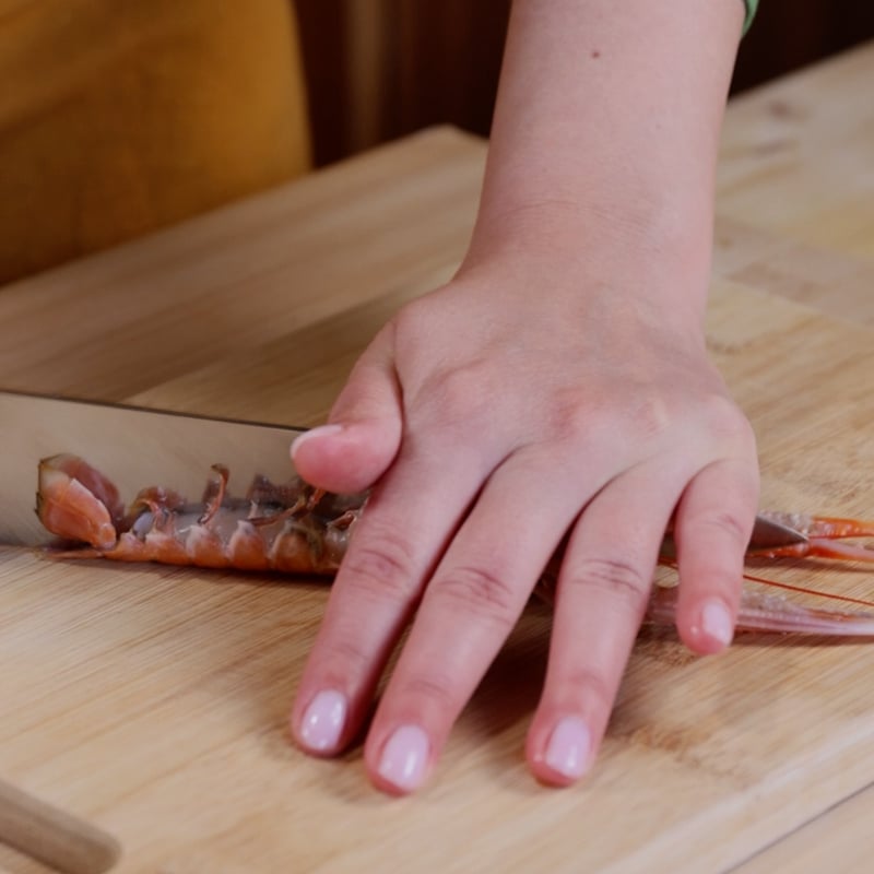 Linguine agli scampi - Step 2