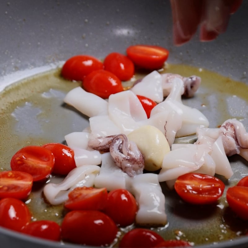 Paccheri allo scoglio - Step 4