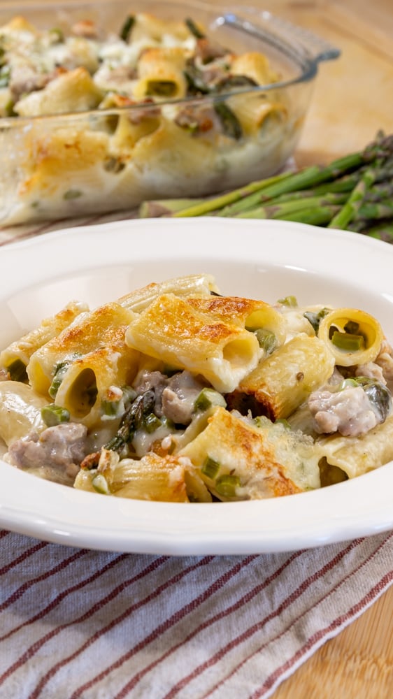 Pasta al forno con asparagi e salsiccia - Step 16