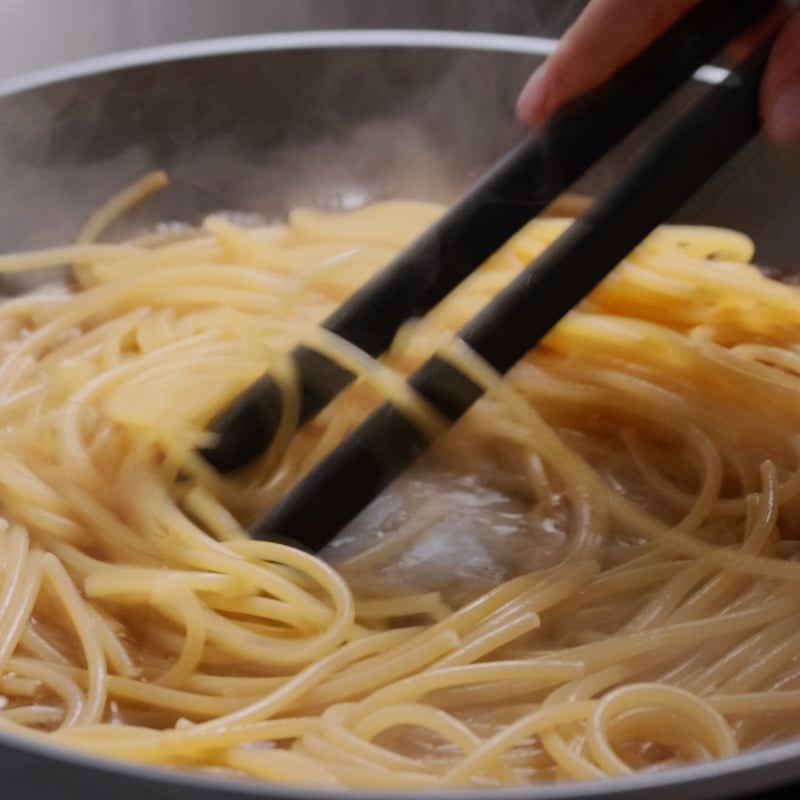 Pasta burro e alici - Step 6