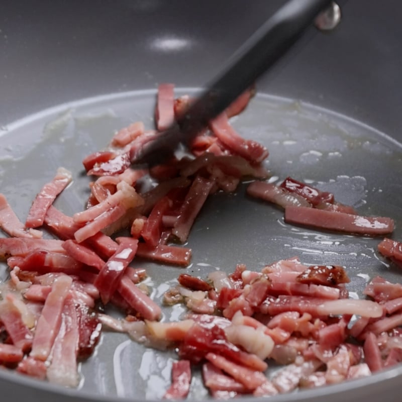 Pasta zucchine e speck - Step 2