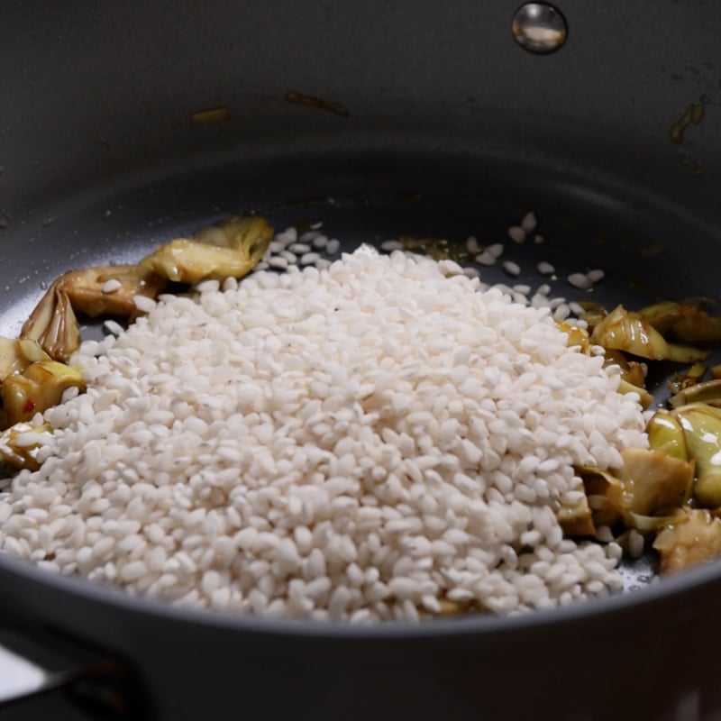 Risotto ai carciofi - Step 9