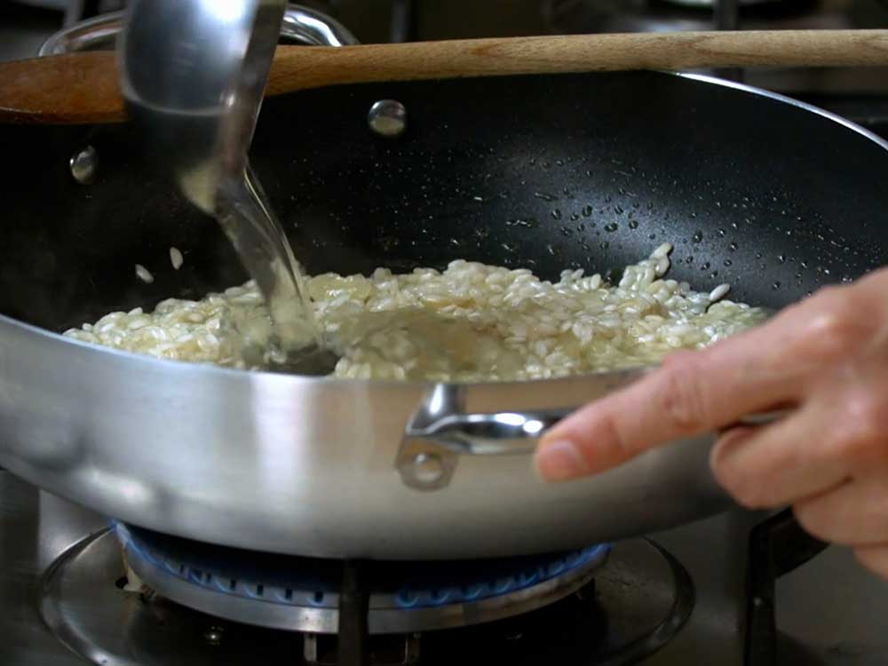 Risotto pere e gorgonzola - Step 5