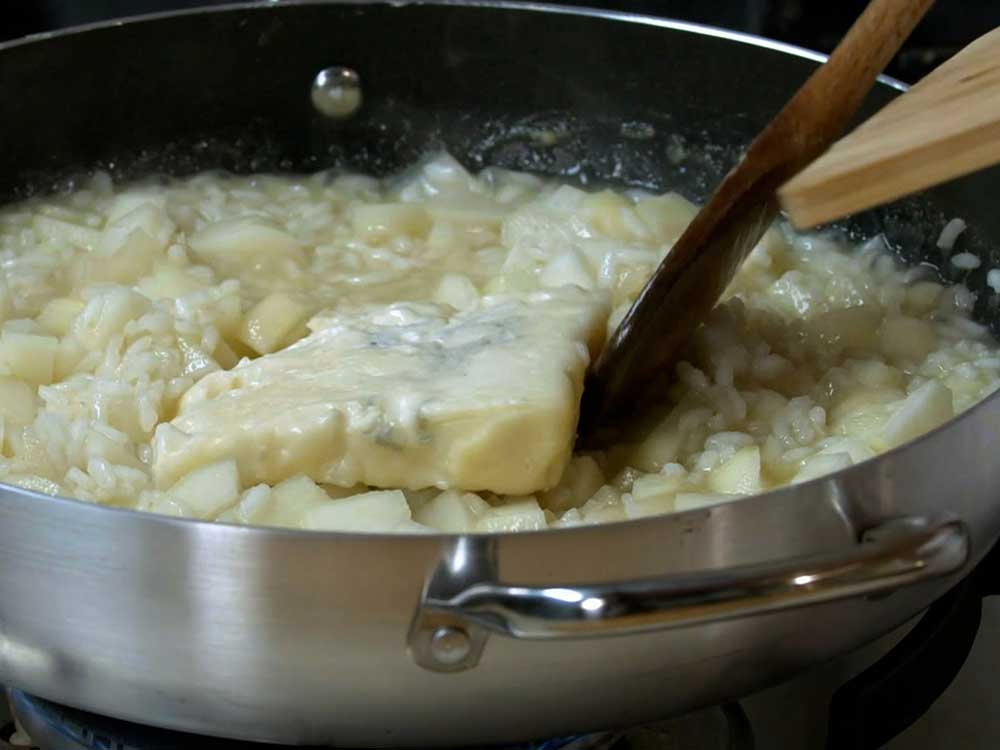 Risotto pere e gorgonzola - Step 8