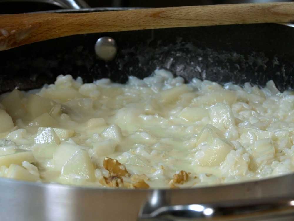 Risotto pere e gorgonzola - Step 9