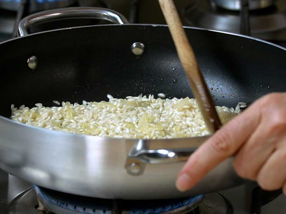 Risotto pere e gorgonzola - Step 3