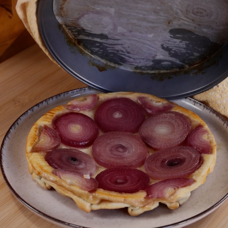 Tarte tatin salata - Step 6