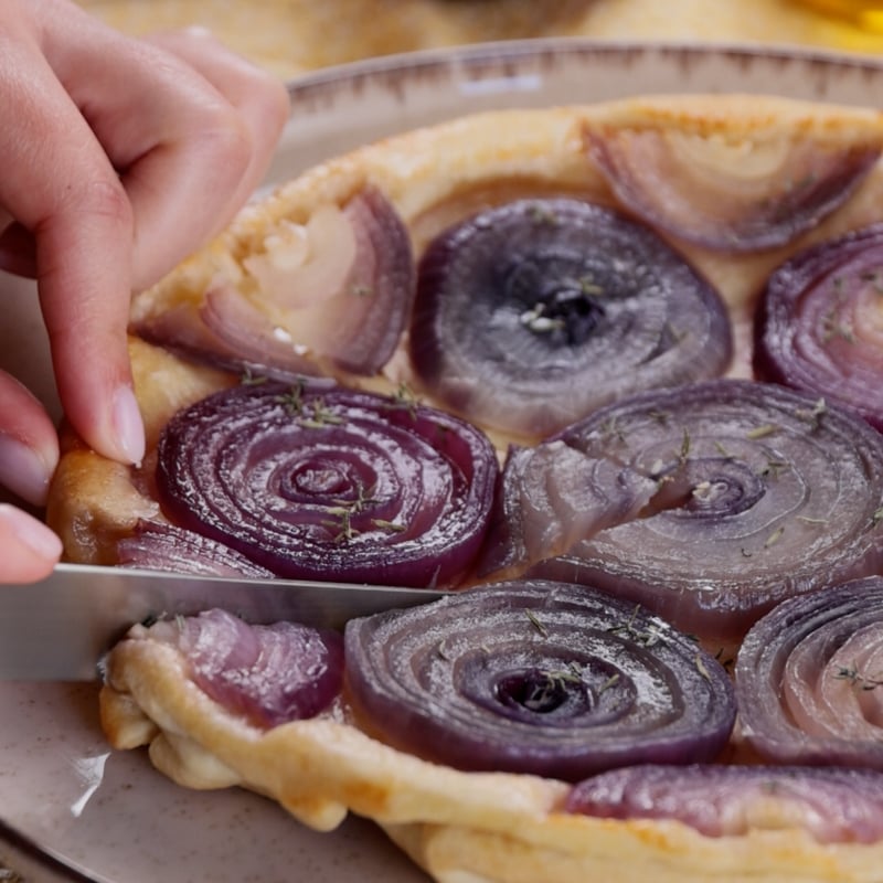 Tarte tatin salata - Step 7