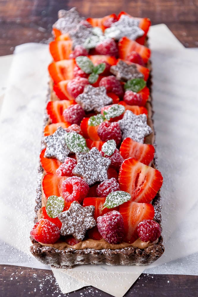 Crostata cioccolato e fragole - Step 18