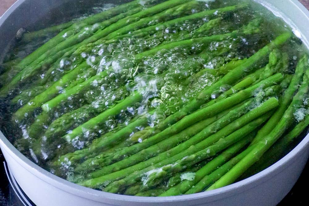 Flan di asparagi - Step 1