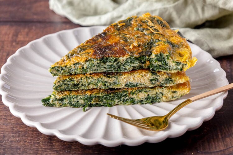 Frittata agli spinaci