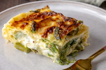 Lasagne con asparagi