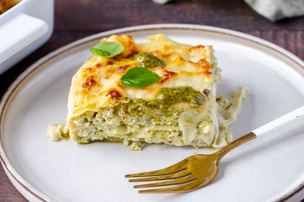 lasagne ricotta e pesto