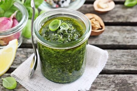 Come conservare il pesto fatto in casa