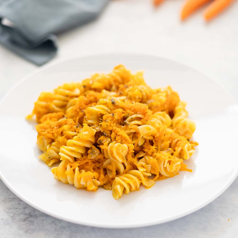 fusilli vongole e carote