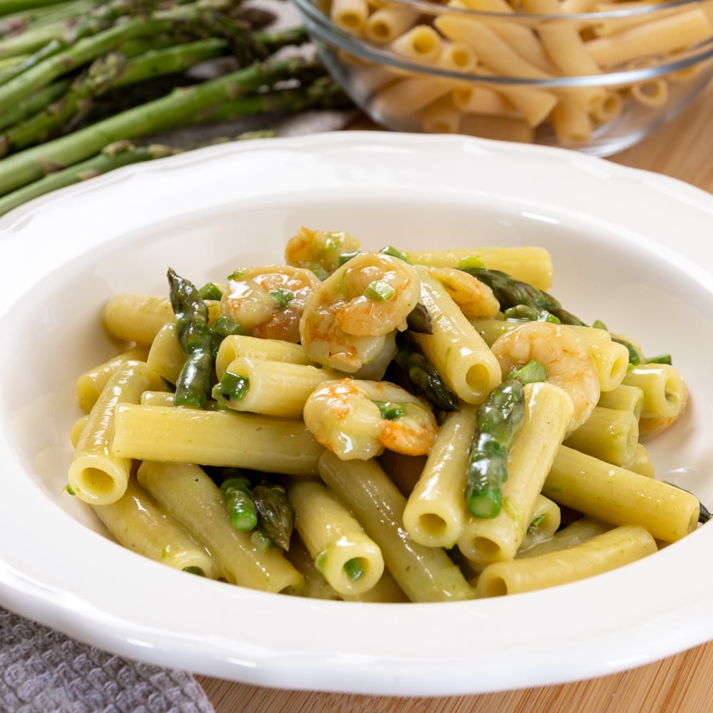 pasta asparagi e gamberetti