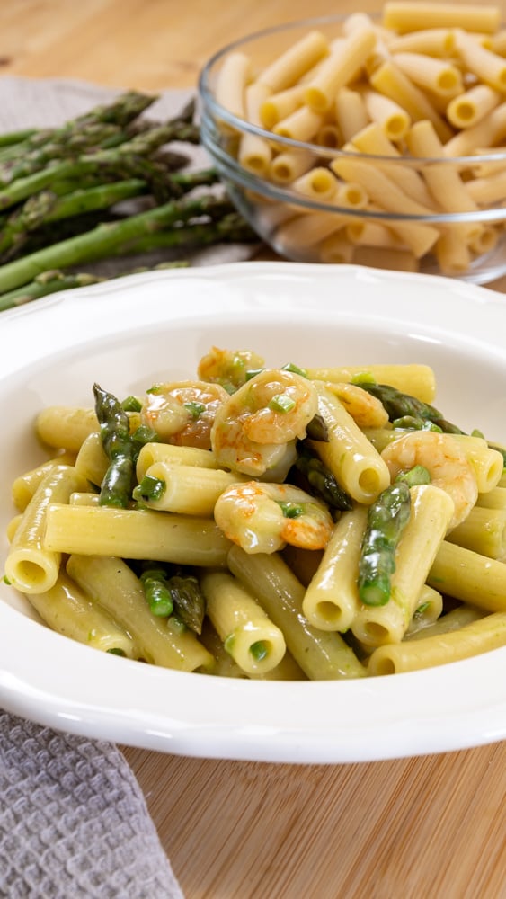 Pasta asparagi e gamberetti - Step 8