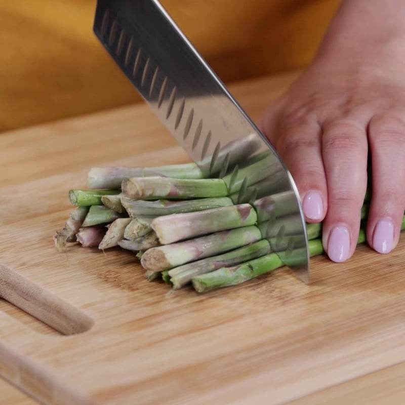 Pasta asparagi e gamberetti - Step 1