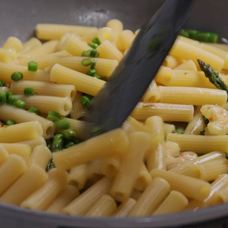 Pasta asparagi e gamberetti - Step 6