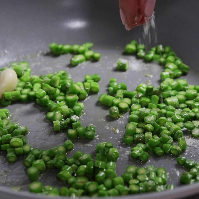 Pasta asparagi e gamberetti - Step 3