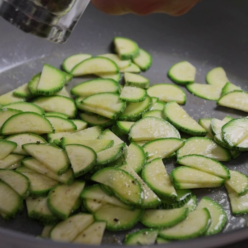 Pasta salmone e zucchine - Step 3